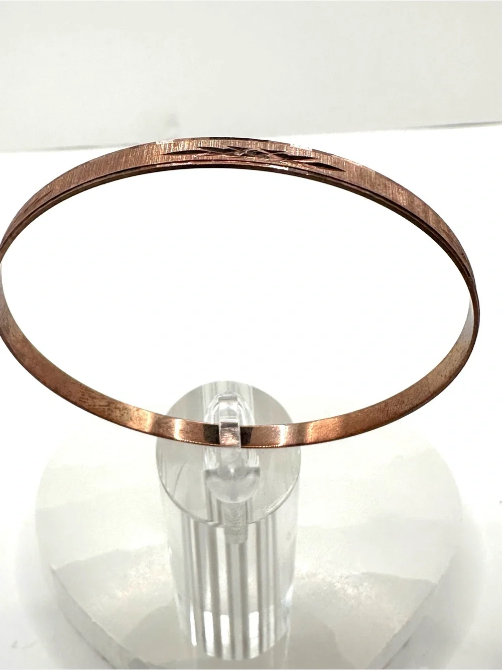 Rose Gold Vintage 14k Gold Filled Bangle